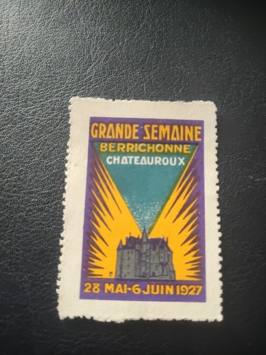 Ancien timbre vignette - timbre,