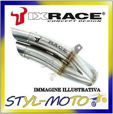 ZY9354 Silencieux IxRace Z1 - Dual Exit en Acier Inoxydable pour Yamaha YZF R R6