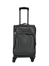 Valises De Voyage Grises Légères À 4 Roues Ensemble De Sacs De Cabine