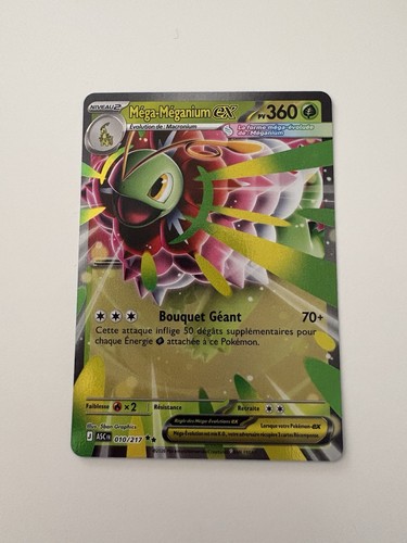 Carte pokémon mega meganium - pokémon, mega-meganium
