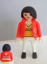 PLAYMOBIL (Y3229) HOPITAL - Femme Médecin Ambulancier 4221