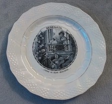 Assiette Moulin Des Loups   Serenata Viens Le Soir Descend