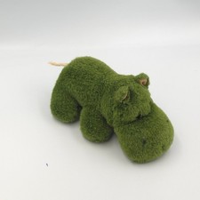 Peluche hippopotame vert - ,