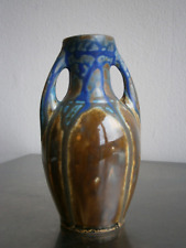 Petit Vase Grès émaillé Art Déco Céramique 1920-30 St Méthénier Ancien