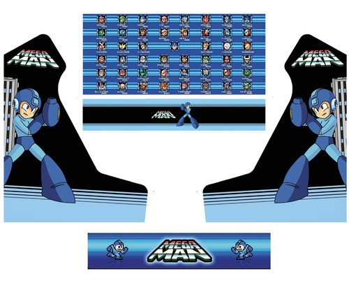 Stickers bartop megaman - bartop,