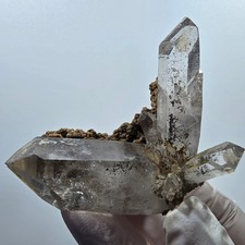 Spécimen de quartz fumé