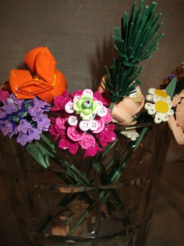 Lego bouquet fleurs - bouquet, de