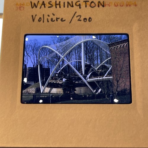 1960 washington voliere zoo - washington,