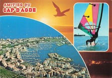34 CAP D AGDE PORT ET PLANCHE A VOILE