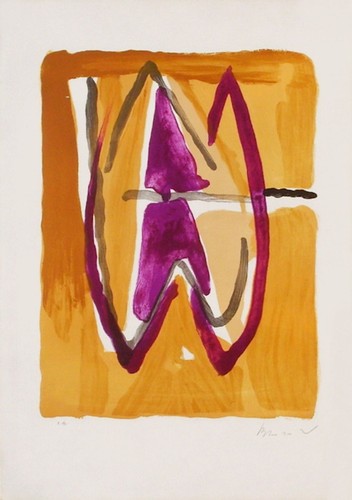 Bram van velde lithographie - bram,