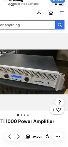 Crown xti 1000 - 1000, 2-channel