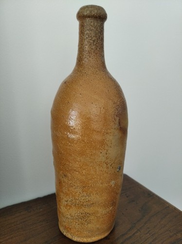 Bouteille grès vernissé - bouteille,