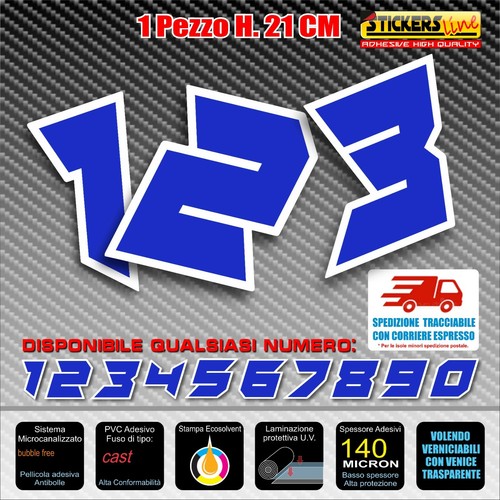 Adhésifs numéros course m10 - numéros,