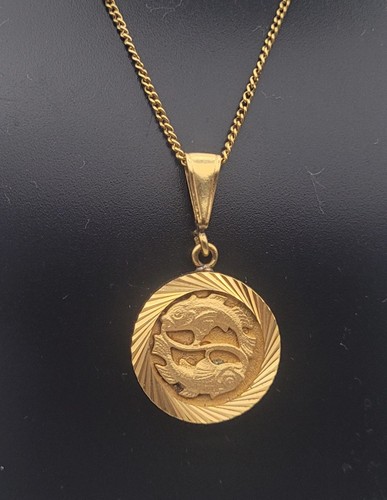 Pendentif zodiaque poissons - zodiaque,