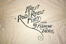 Orvis Cream Mens T-Shirt Trout Bum Rods Reels Fishing Tackle Charles F Orvis Co.