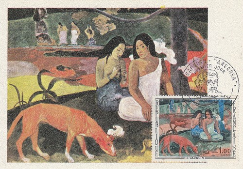 Carte 1er jour tableau - carte, paul