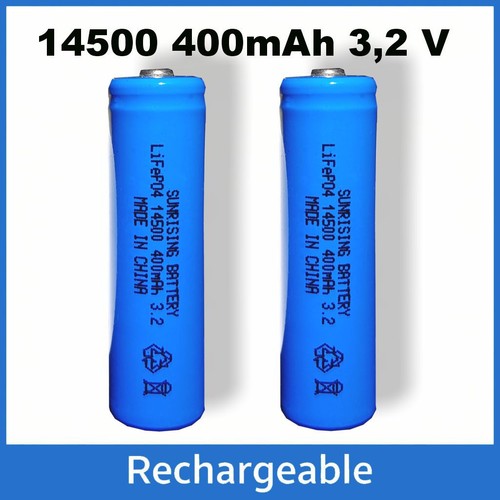 14500 400mah 2v lifepo4 - 400mah,