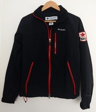 Blouson. Veste multipoche noire. Coupe vent. Columbia. Polyester. Taille 38