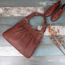 Women Bags, Leather Bag, Brown