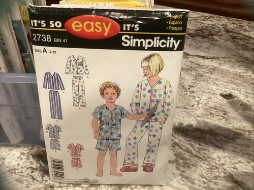 Simplicity 2738 boys and - simplicity,
