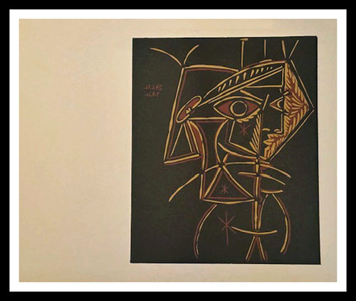 Pablo picasso tête de - pablo, :