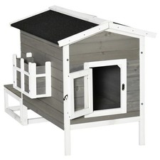 Maison Pour Chats En Bois Avec