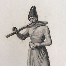 Gravure Ancienne 1841 PERSE