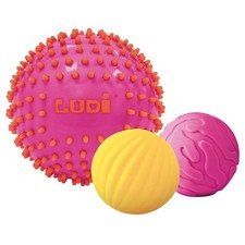 Ludi - Sensory Ball Set - Pink