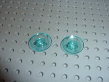 2 x LEGO TrltBlue Round Dish