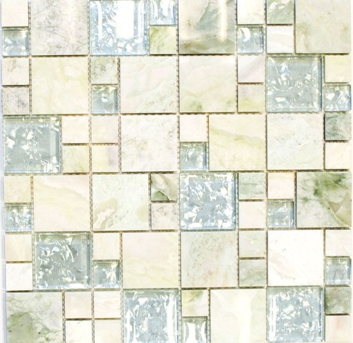 Pâte verre gris beige - de,