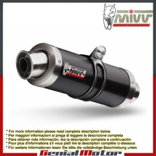 Pot D Echappament Complet MIVV GP Noir Inox pour Honda Cbr 125 R 2004 > 2010