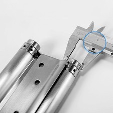 Charnière double ressort artisanale exquise pour portes de comptoir de bar robu