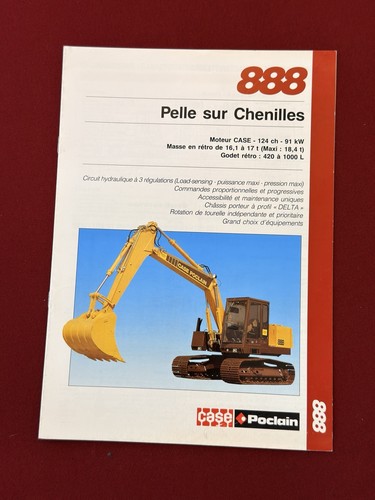 Poclain catalogue fascicule - catalogue,