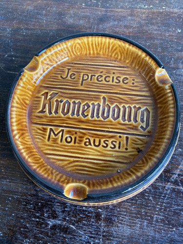 Ancien cendrier kronenbourg - ancien,
