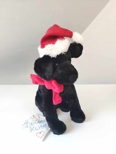 Peluche Chien Labrador Noir