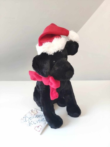 Peluche chien labrador noir - labrador,