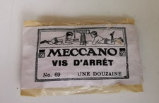 '' MECCANO '' boite de 12  vis