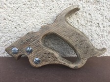 Ancienne poignée en bois / Scie égoïne / Pièces détachées / Outils anciens