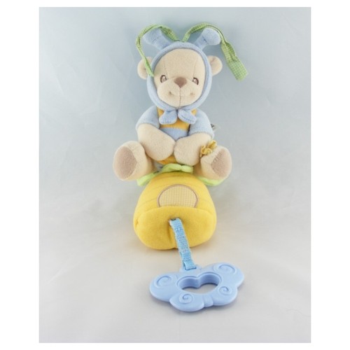 Doudou musical ours déguisé - ours,