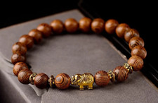 Bracelet de perles Bois et