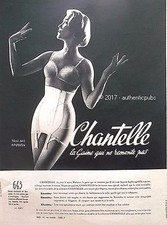 Publicite chantelle gaine - chantelle,