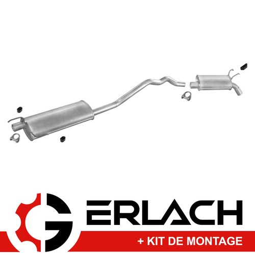 Echappement silencieux pour