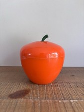 Bac à glaçon / Seau à glaçon - POMME Orange - Vintage années 70