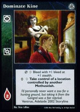 Dominate Kine [Third set] - VTES card