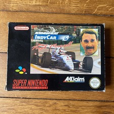 Jeu Newmanhaas Indy Car Featuring Nigel Mansell Super Nintendo Snes Complet 