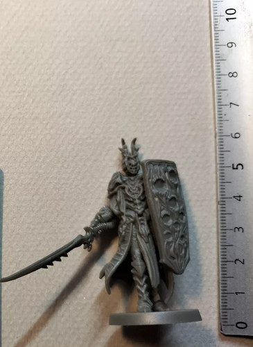 Impaler dark elf miniature - elf,
