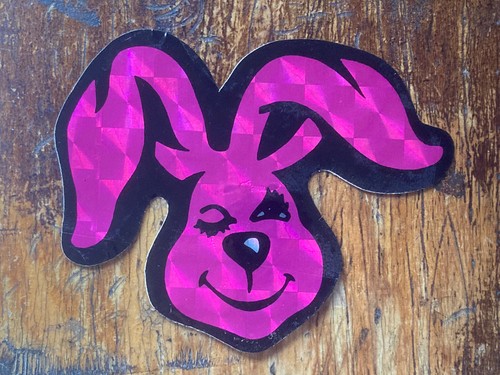 Vtg 1970s hot pink winking - pink,