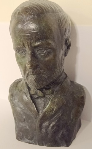 Buste homme bronze signé - buste,