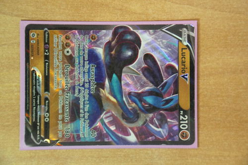 Pokémon lucario - lucario, v