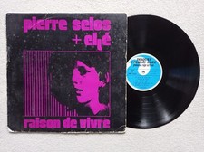 LP 33T PIERRE SELOS + Elté "Raison de Vivre" DISQUE L OISEAU BLEU 7310.33 B -